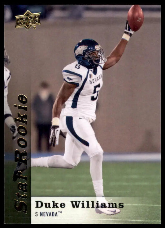 2013 Upper Deck Duke Williams 71 Nevada Wolfpack NM - Football Card Single