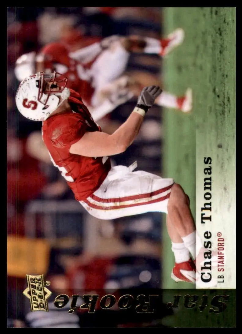 2013 Upper Deck - Star Rookie Chase Thomas #106 (RC) - Football Card Single