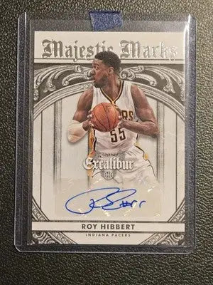 2014-15 Panini Excalibur #7 Roy Hibbert Majestic Marks - Basketball Card Single