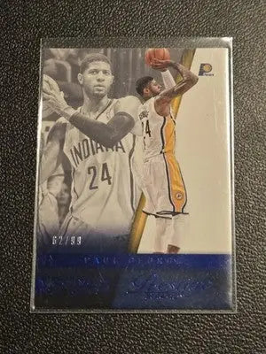 2014-15 Panini Prestige #109 Paul George Bonus Shots Blue #/99 - Basketball Card Single