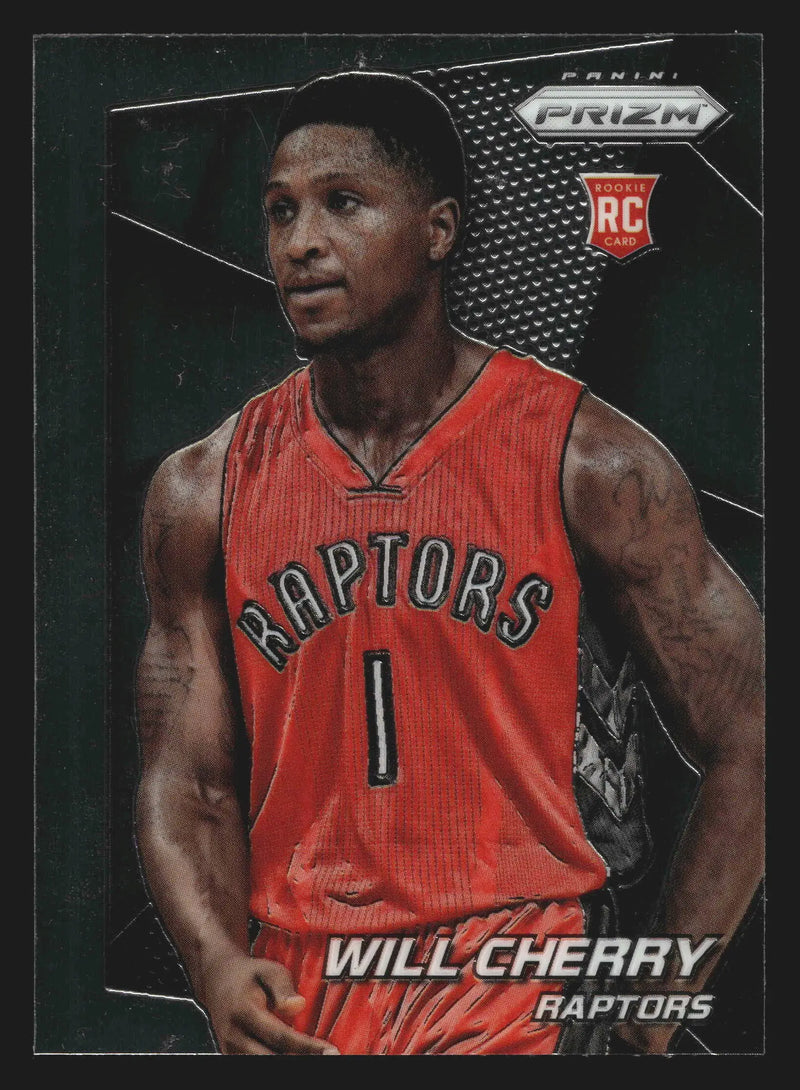 2014-15 Panini Prizm Will Cherry #291 Toronto Raptors RC