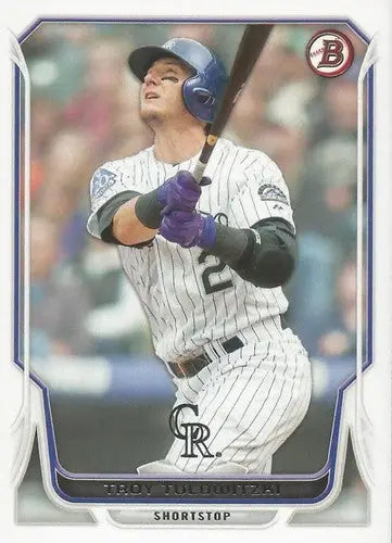 2014 Bowman #115 Troy Tulowitzki NM-MT Rockies ID:57929 - Baseball Card Single