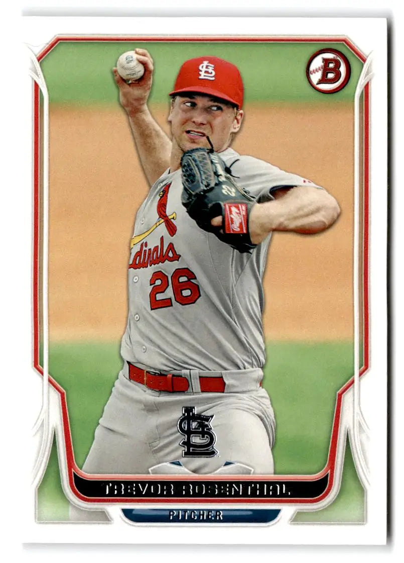 2014 Bowman #12 Trevor Rosenthal - Baseball Card Single
