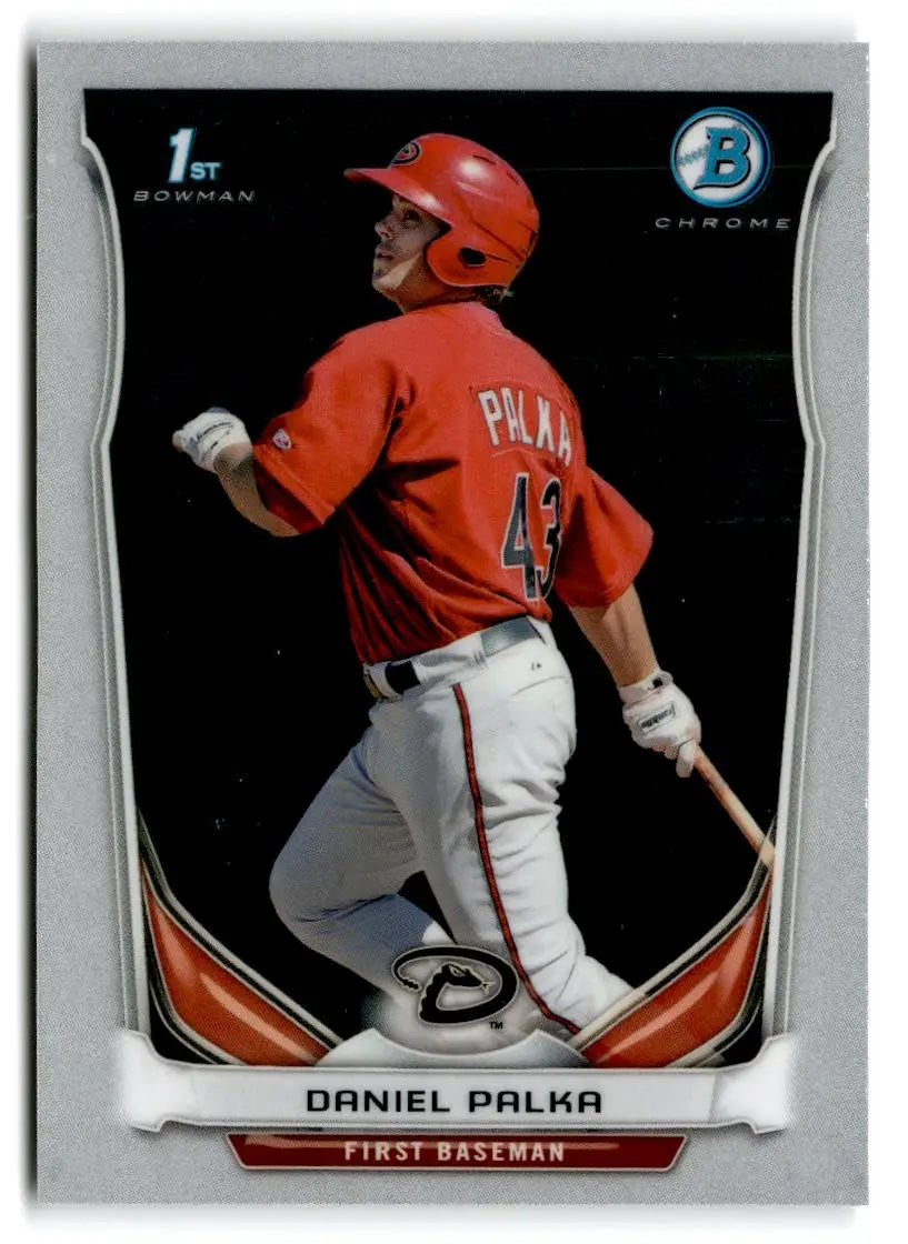 2014 Bowman #BCP63 Daniel Palka Chrome Prospects - Baseball Card Single