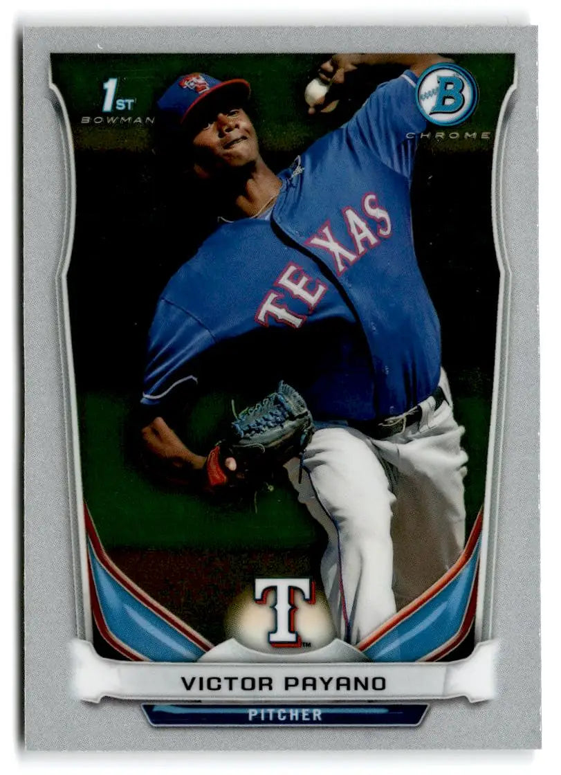 2014 Bowman #BCP86 Victor Payano Chrome Prospects - Baseball Card Single