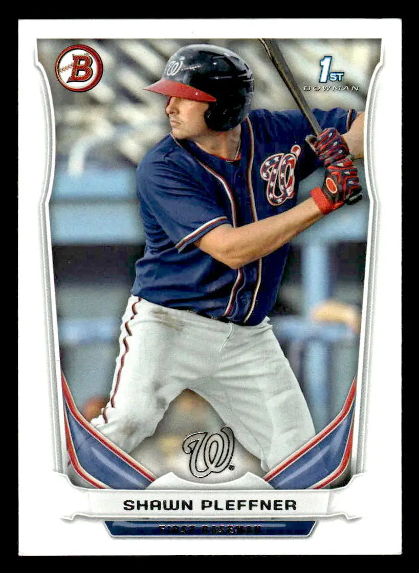 2014 Bowman #BP50 Shawn Pleffner Prospects - Baseball Card Single