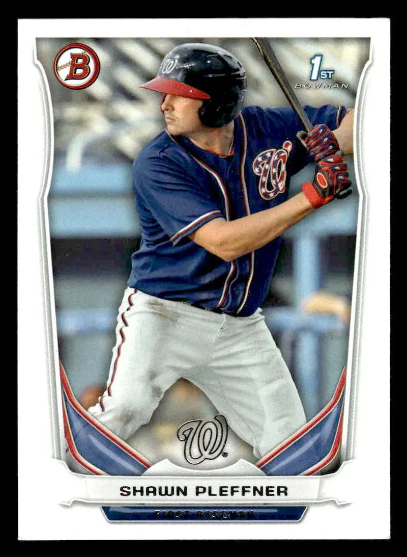 2014 Bowman #BP50 Shawn Pleffner Prospects - Baseball Card Single