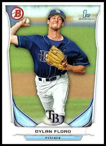 2014 Bowman Prospects #BP16 Dylan Floro NM-MT Rays ID:70895 - Baseball Card Single