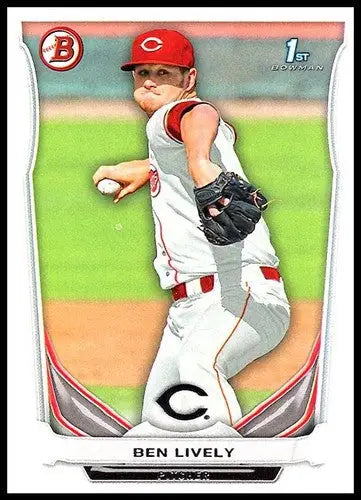 2014 Bowman Prospects #BP66 Ben Lively NM-MT Reds ID:72317 - Baseball Card Single