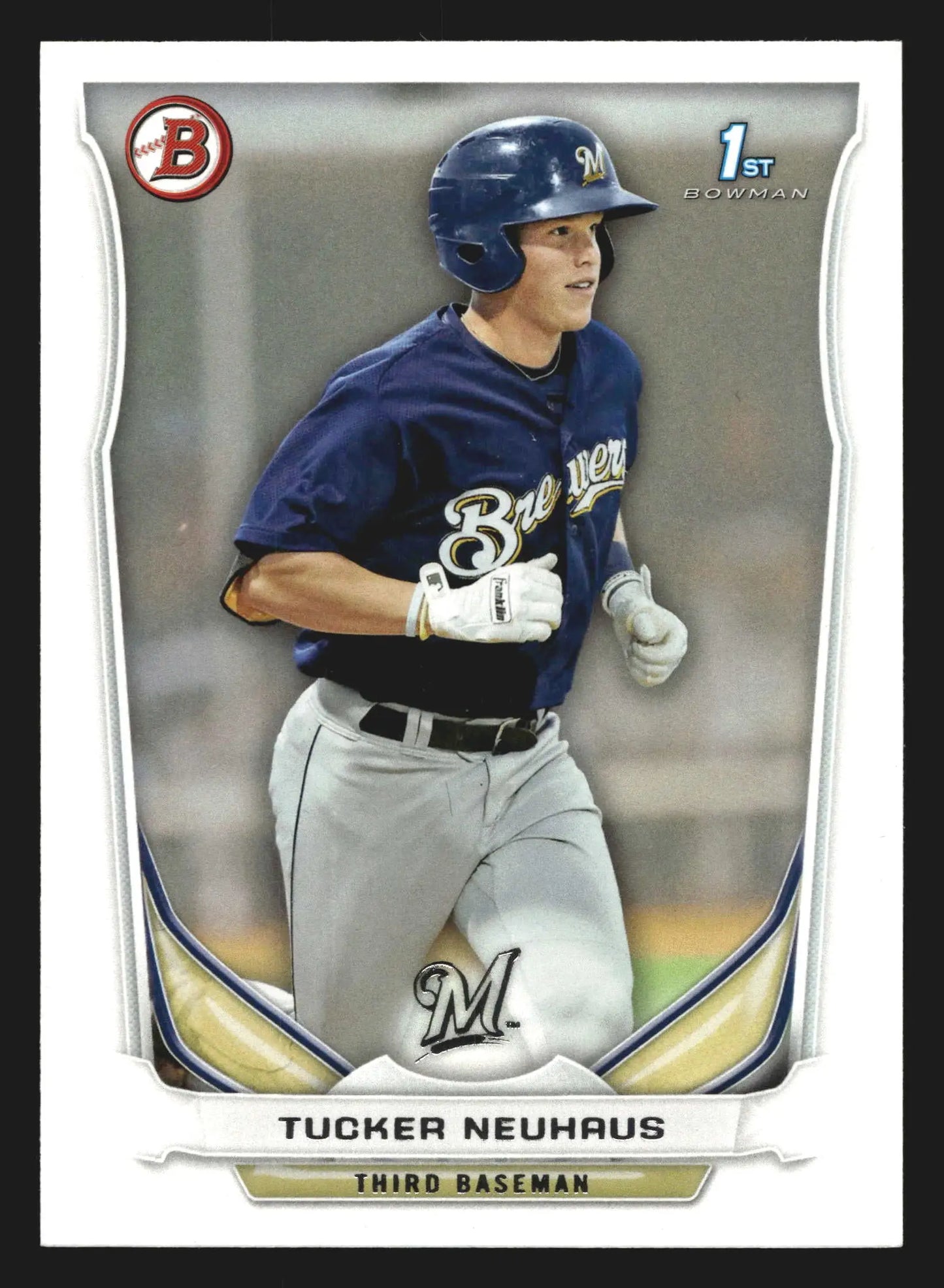 2014 Bowman Prospects Tucker Neuhaus #BP59 Brewers 1st Bowman - Baseball Card Single