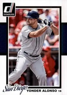 2014 Donruss Series 2 #329 Yonder Alonso NMMT Padres ID:7208 - Baseball Card Single