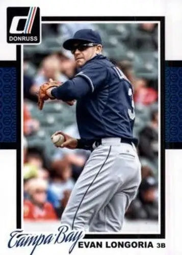 2014 Donruss Series 2 #345 Evan Longoria NMMT Rays ID:7224 - Baseball Card Single