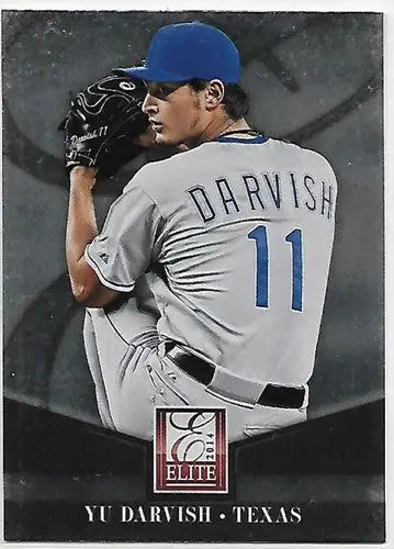 2014 Donruss Series 2 Elite #53 Yu Darvish NMMT Rangers - Baseball Card Single