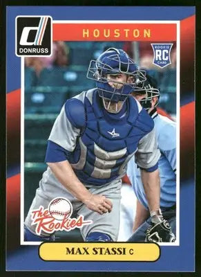2014 Donruss The Rookies Max Stassi #12 RC Baseball - Baseball Card Single