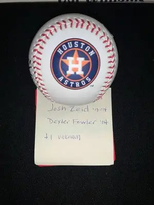 2014 Fowler Dallas Keuchel Zeid Farnsworth ASTROS Signed Auto Baseball JSA - Sports Memorabilia