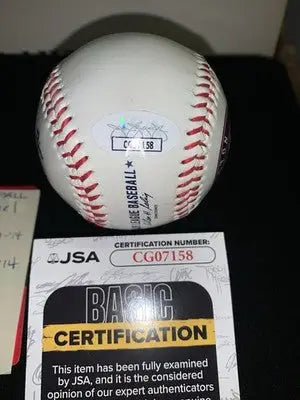 2014 Fowler Dallas Keuchel Zeid Farnsworth ASTROS Signed Auto Baseball JSA - Sports Memorabilia