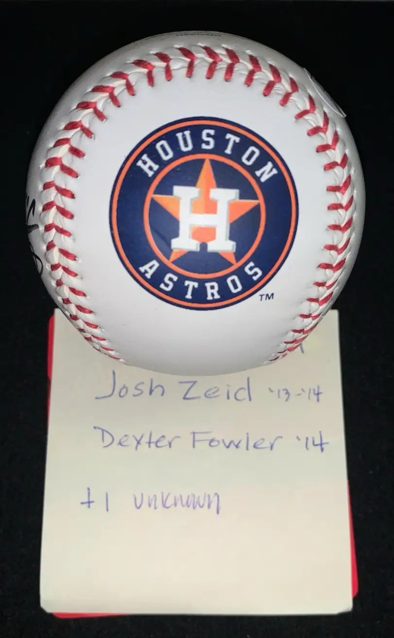 2014 Fowler Dallas Keuchel Zeid Farnsworth ASTROS Signed Auto Baseball JSA - Sports Memorabilia