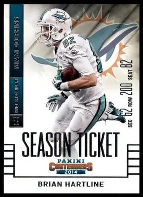 2014 Panini Contenders Brian Hartline 39 Atlanta Falcons