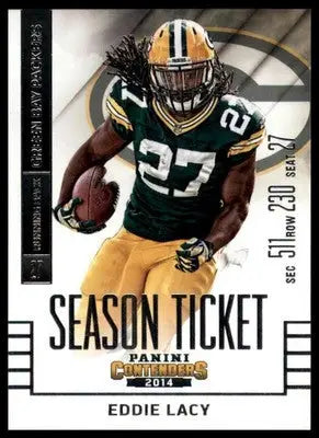 2014 Panini Contenders Eddie Lacy 61 Green Bay Packers