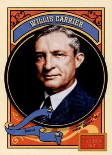 2014 Panini Golden Age #17 Willis Carrier NMMT ID:6952 - Non-Sports Card Single