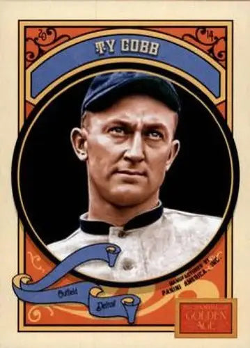 2014 Panini Golden Age #22 Ty Cobb NMMT Tigers ID:6954 - Baseball Card Single