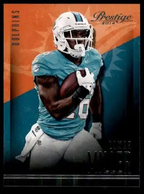 2014 Panini Prestige Lamar Miller 10 Miami Dolphins