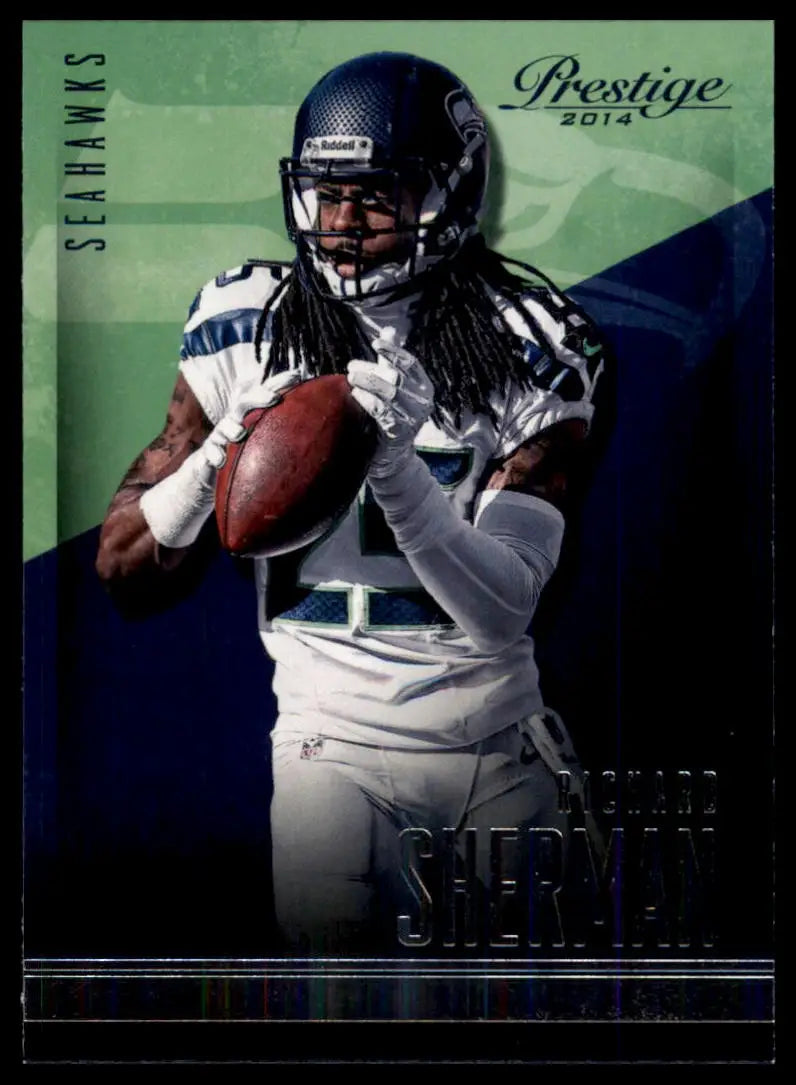 2014 Panini Prestige Richard Sherman 198 Seattle Seahawks NM - Football Card Single