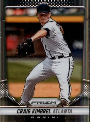 2014 Panini Prizm Craig Kimbrel baseball card with original gloss Braves ID 15207