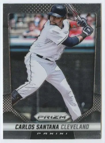 2014 Panini Prizm #78 Carlos Santana NM-MT Indians - Baseball Card Single