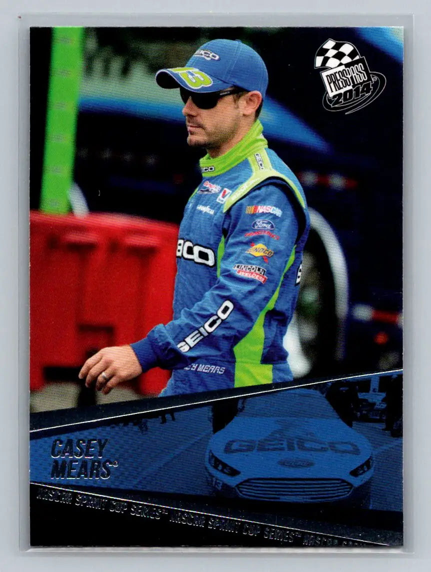 2014 Press Pass #27 Casey Mears Germain Racing - Racing Card Single