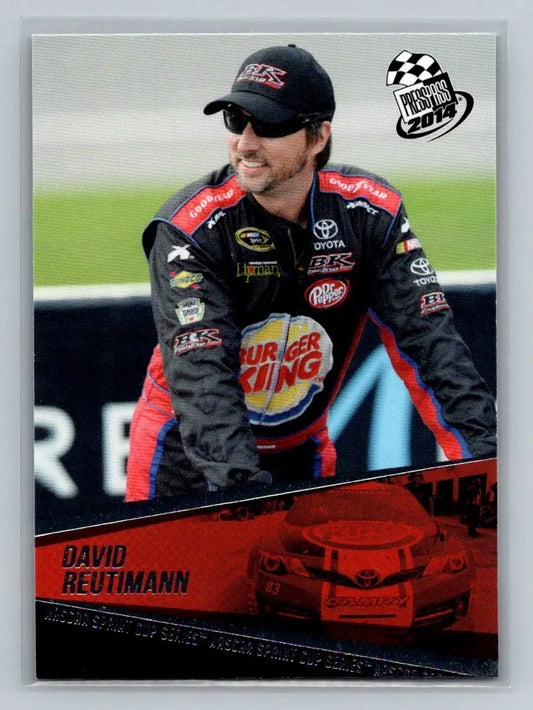 2014 Press Pass #33 David Reutimann BK Racing - Racing Card Single