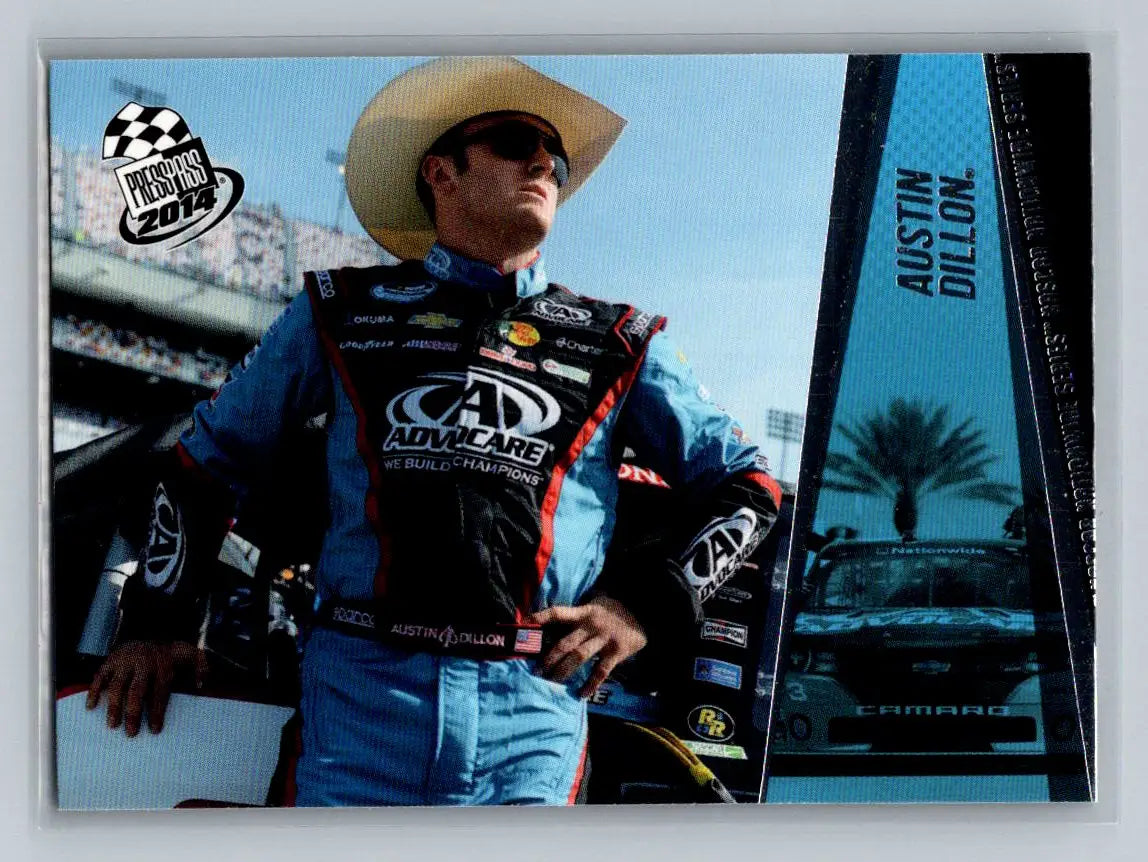 2014 Press Pass #46 Austin Dillon Richard Childress Racing - Racing Card Single