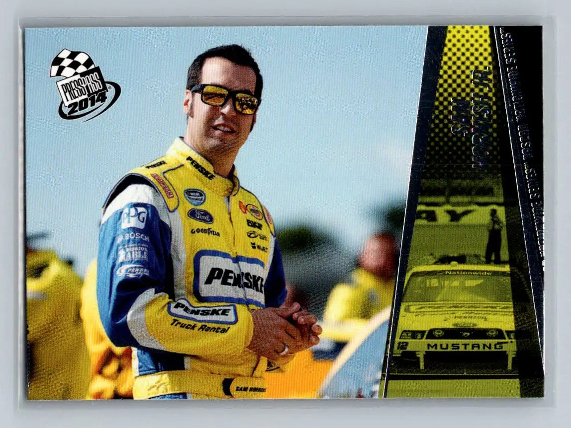2014 Press Pass #48 Sam Hornish Jr. Penske Racing South - Racing Card Single