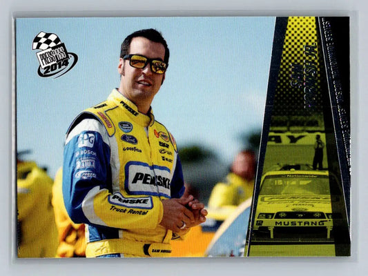 2014 Press Pass #48 Sam Hornish Jr. Penske Racing South - Racing Card Single