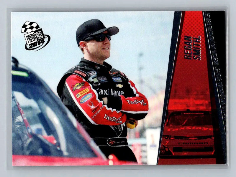 2014 Press Pass #55 Regan Smith JR Motorsports - Racing Card Single