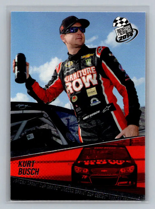 2014 Press Pass #6 Kurt Busch Furniture Row Racing - Racing Card Single