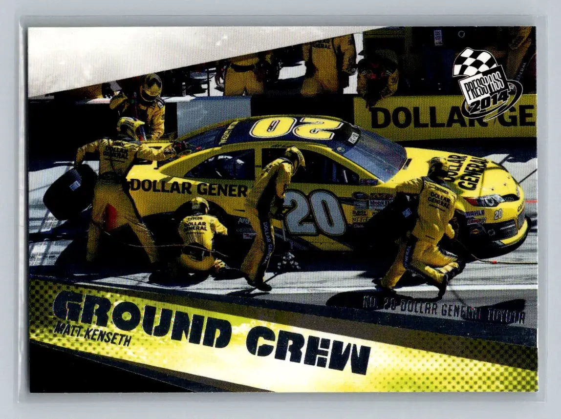 2014 Press Pass #66 Matt Kenseth Joe Gibbs Racing - Racing Card Single