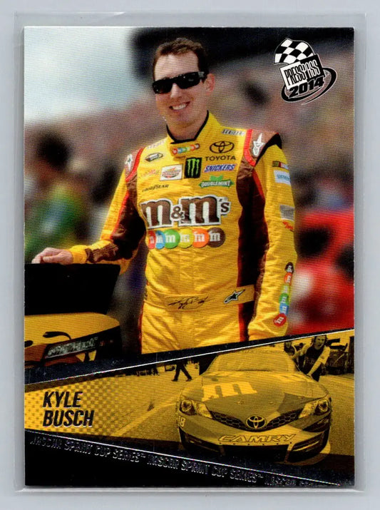 2014 Press Pass #7 Kyle Busch Joe Gibbs Racing - Racing Card Single