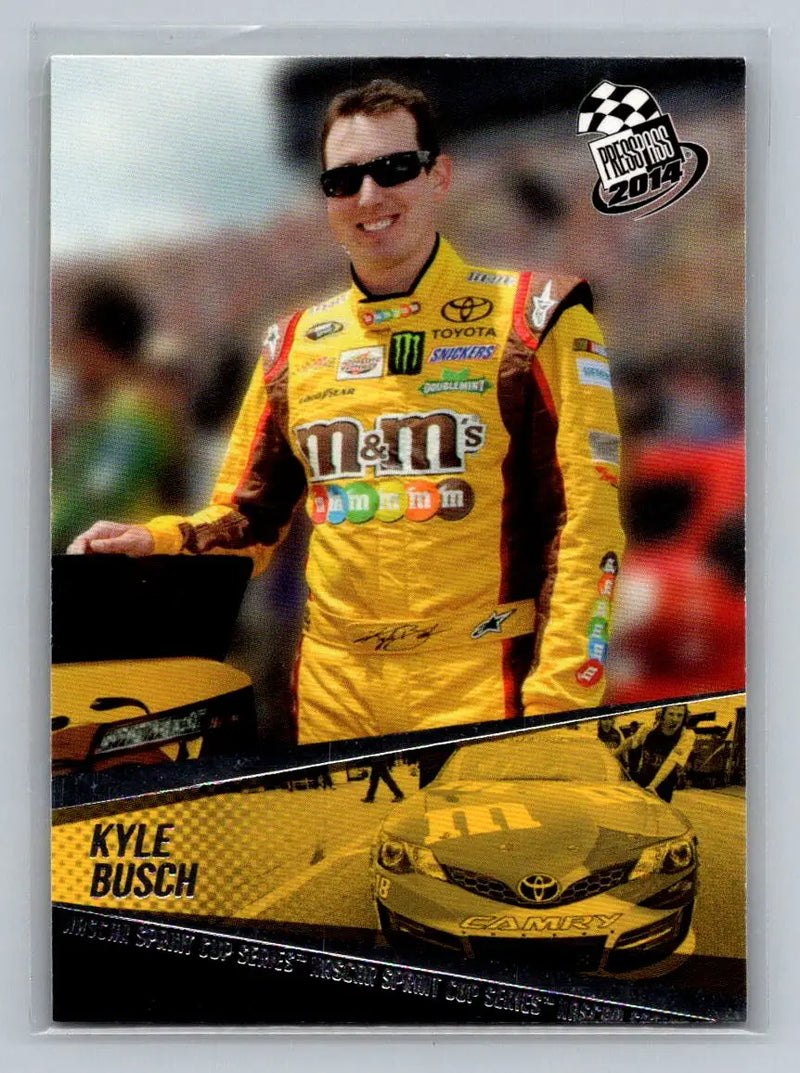 2014 Press Pass #7 Kyle Busch Joe Gibbs Racing - Racing Card Single