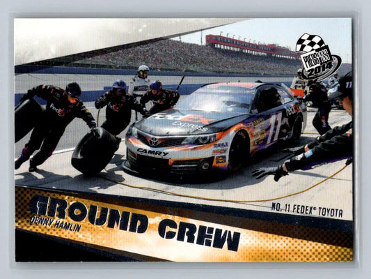 2014 Press Pass #73 Denny Hamlin Joe Gibbs Racing - Racing Card Single