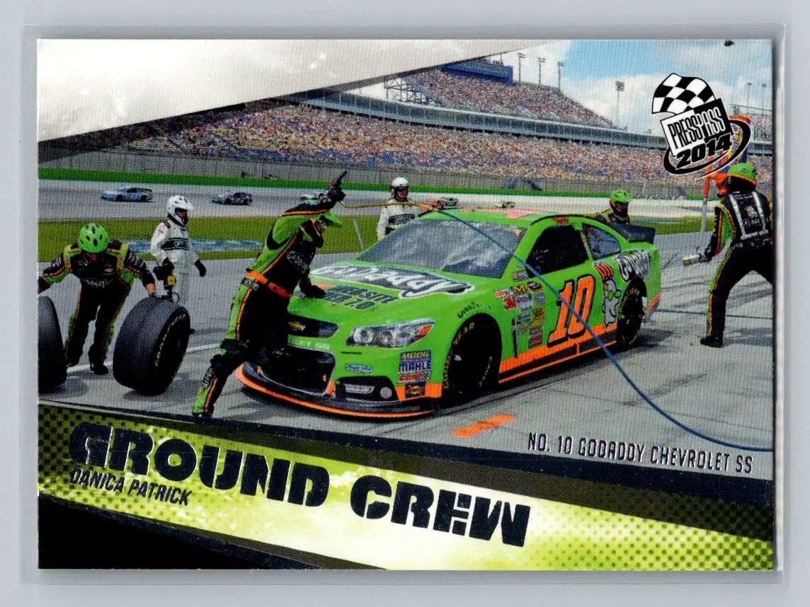 2014 Press Pass #74 Danica Patrick Stewart-Haas Racing - Racing Card Single