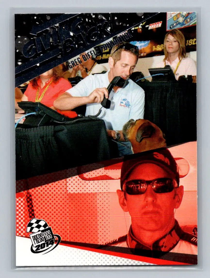 2014 Press Pass #75 Greg Biffle Roush Fenway Racing - Racing Card Single