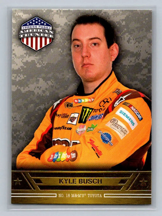2014 Press Pass American Thunder #10 Kyle Busch Joe Gibbs Racing - Racing Card Single