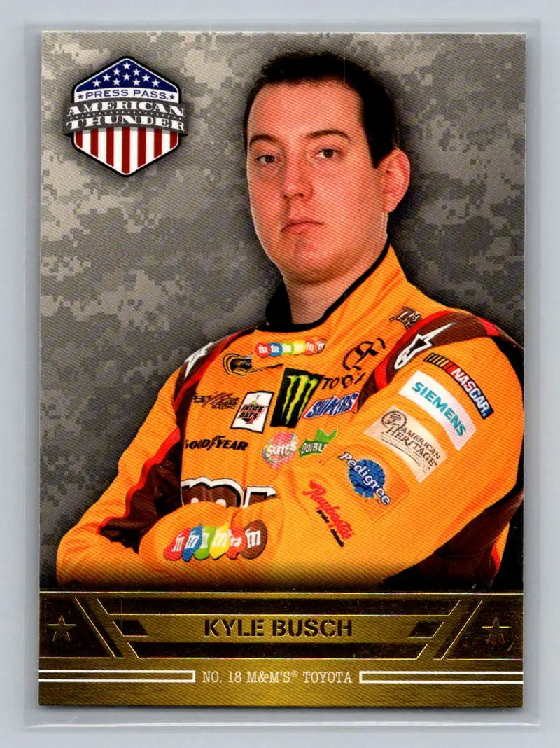 2014 Press Pass American Thunder #10 Kyle Busch Joe Gibbs Racing - Racing Card Single