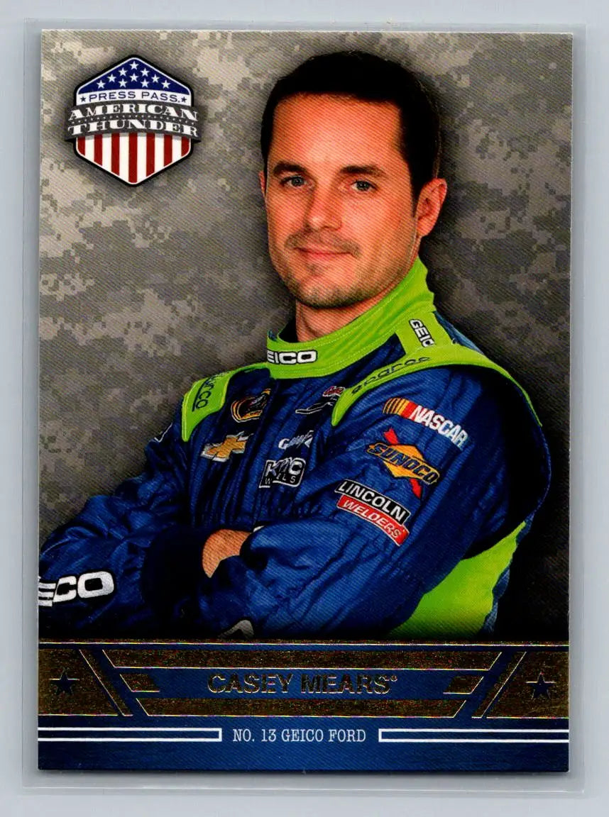 2014 Press Pass American Thunder #27 Casey Mears Germain Racing - Racing Card Single