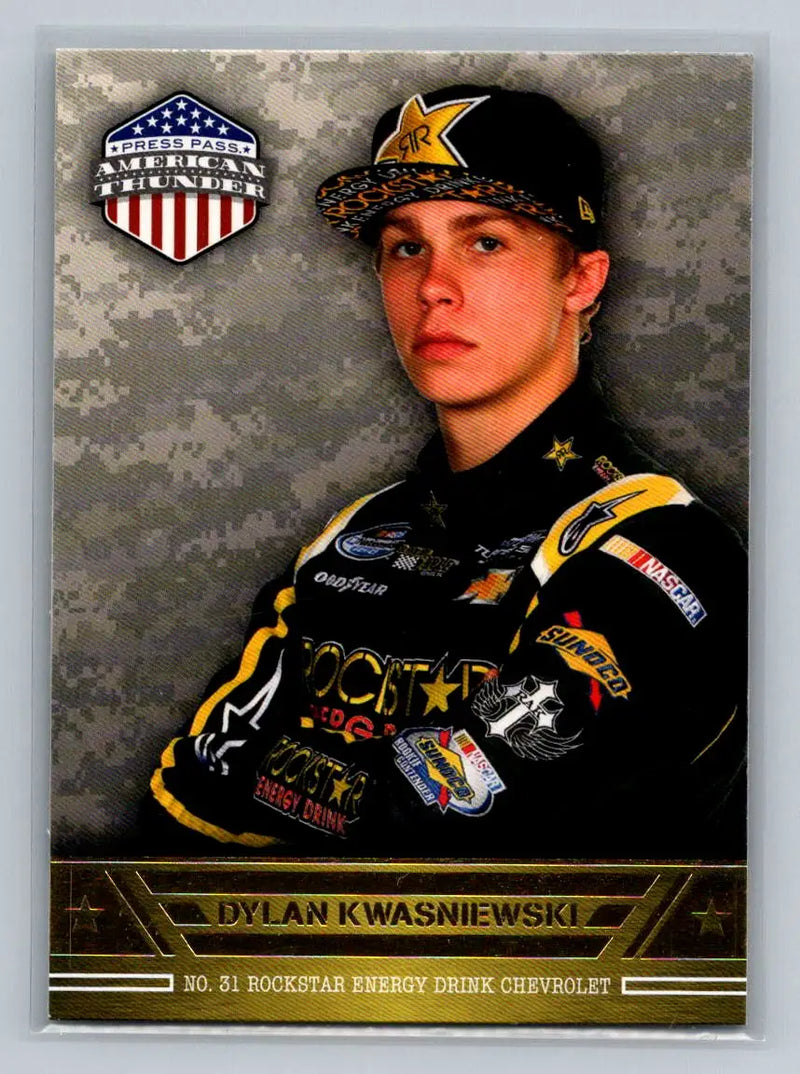 2014 Press Pass American Thunder #46 Dylan Kwasniewski Turner Scott Motorsports - Racing Card Single