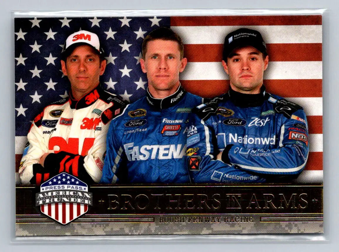 2014 Press Pass American Thunder #53 Roush Fenway Racing Roush Fenway Racing - Racing Card Single