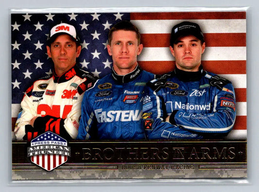 2014 Press Pass American Thunder #53 Roush Fenway Racing Roush Fenway Racing - Racing Card Single