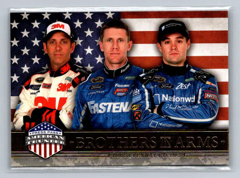 2014 Press Pass American Thunder #53 Roush Fenway Racing Roush Fenway Racing - Racing Card Single