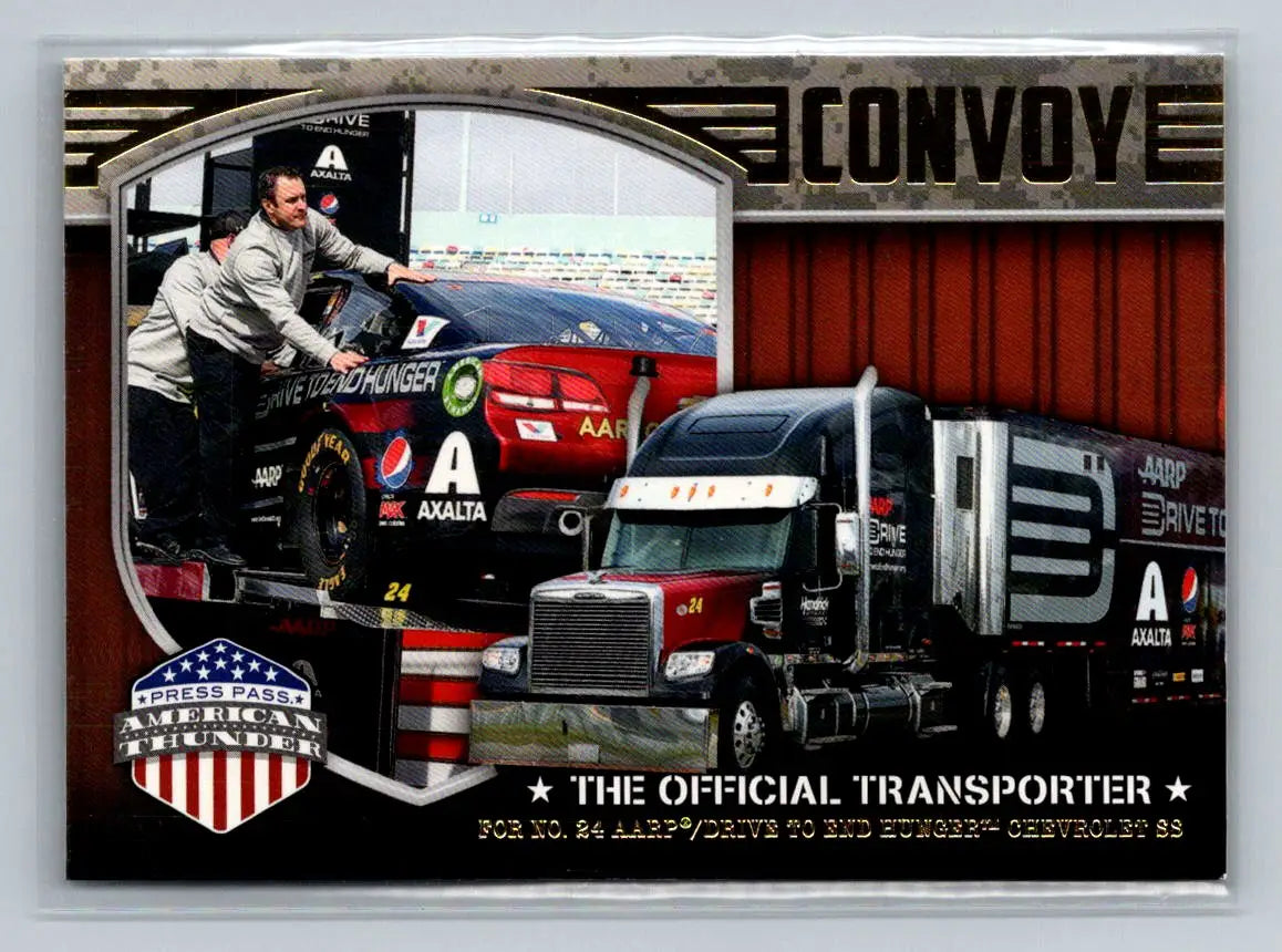 2014 Press Pass American Thunder #66 No. 24 AARP/Drive to End Hunger - Racing Card Single